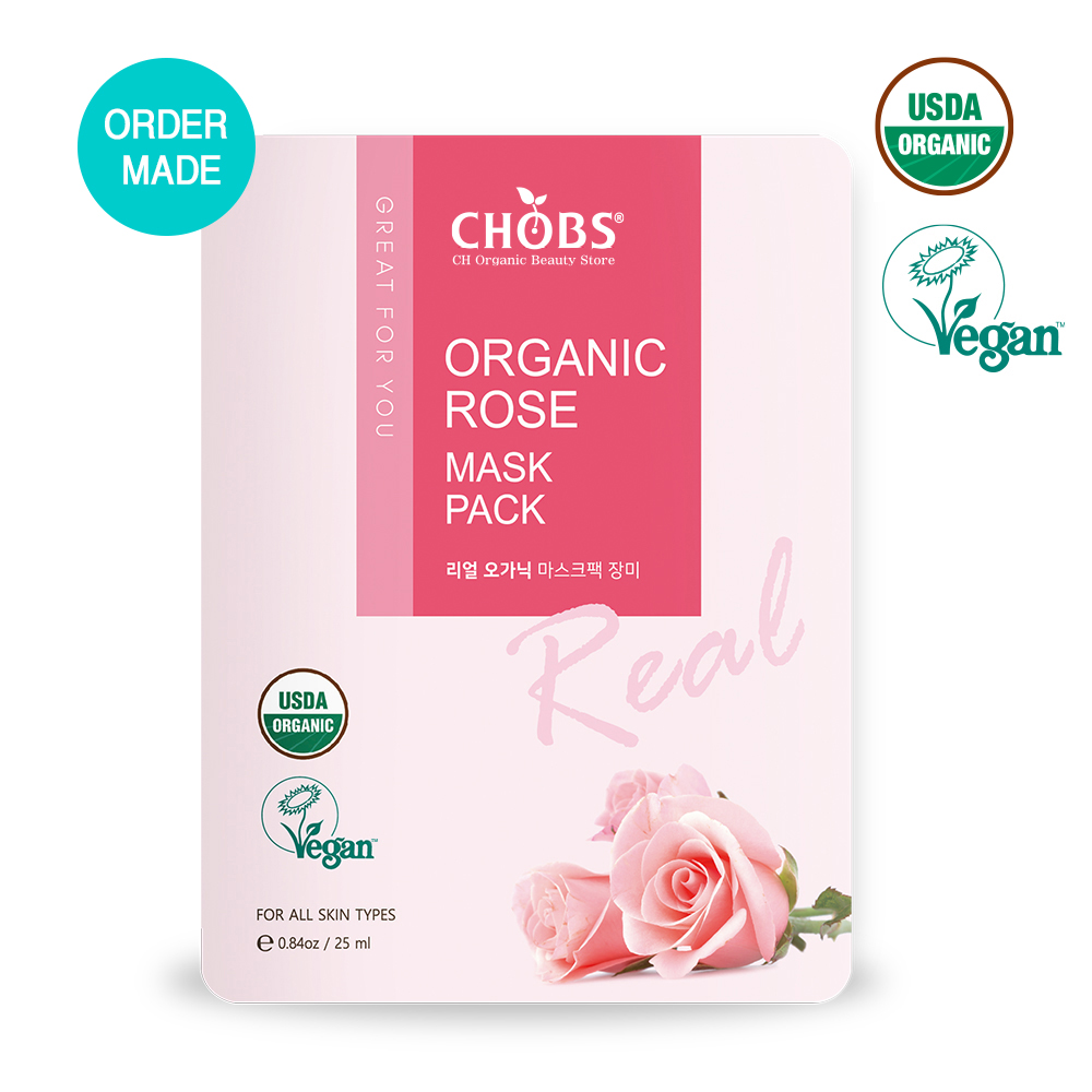 [USDA]   ũ ORDER MADE (25ml)
 CHOBS Mask Pack Rose 25ml