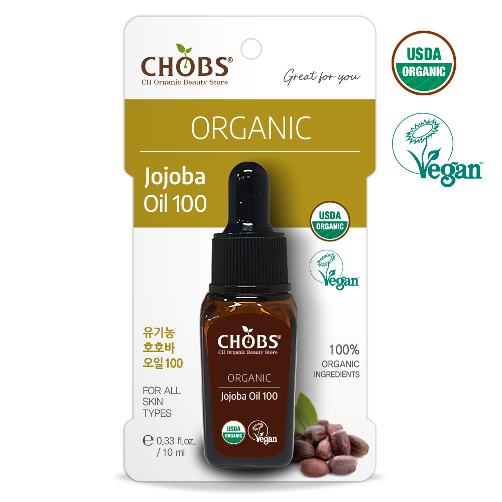 [USDA]찹스 유기농 호호바 오일 100(10ml) [USDA]CHOBS Organic Jojoba Oil 10010ml