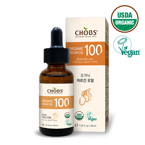 [USDA]찹스 유기농 아르간 오일 100(30ml) CHOBS Organic Argan Oil 100 30ml